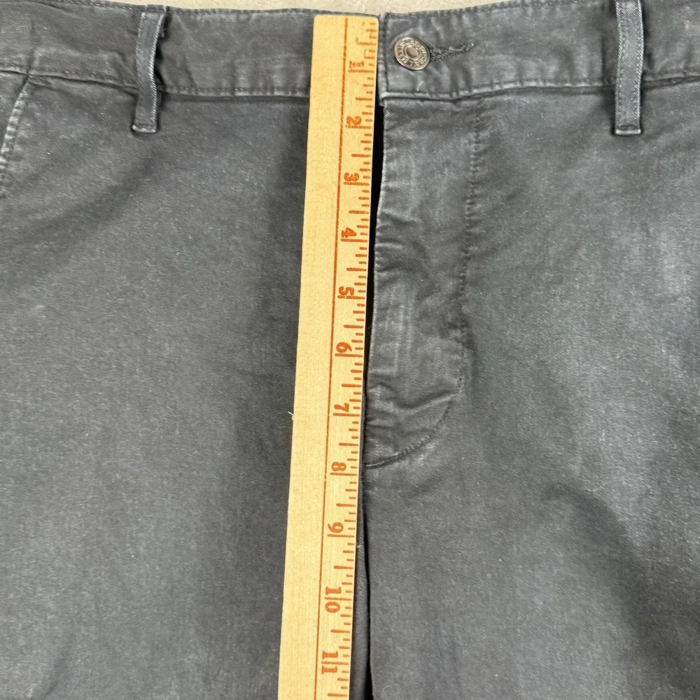 7 For All‎ Mankind Men's Chino Shorts - Black - Size 31 - Stretch Cotton